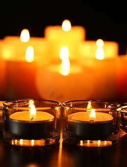 candles on a table for day of candles colombia