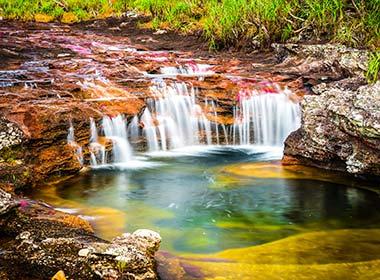 colourful lakes rainbow lakes in cano cristales one of the best places to visit in colombia