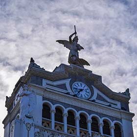 La Basilica de Cartago Virgen de los Angeles Festival in Costa Rica