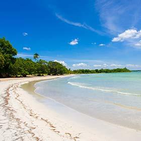 incredible beach in the bay of pigs cuba