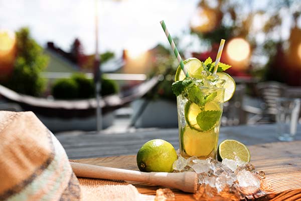 mojito cocktail in havana for festival in baracoa