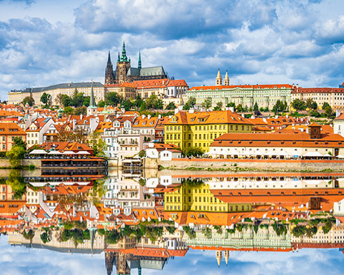 Image showing Prague Castle and St Vitus Cathedral