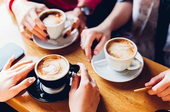 Image showing coffee - one of the most popular drinks in Krakow