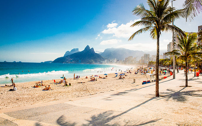 copacabana beach in rio