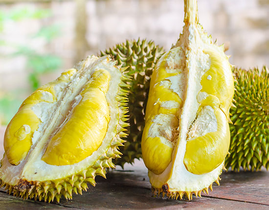 Durian is a loved and hated fruit which is found all over Thailand