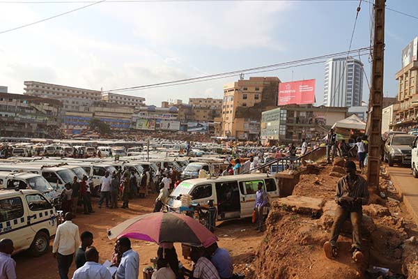 travelling by taxi in uganda