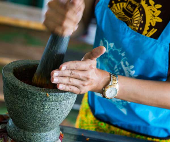 experience the authentic cooking style and technique from vietnam on a traditional local cooking class