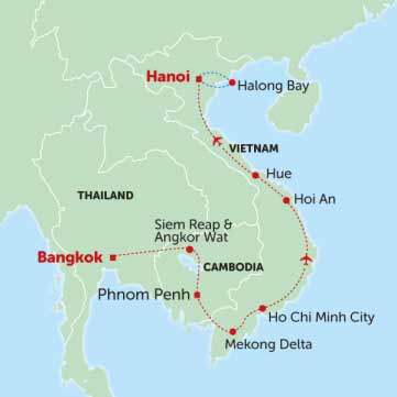 travel on a holiday tour on our Cambodia and Vietnam Highlights trip for 15 days and see the wonders of south east asia