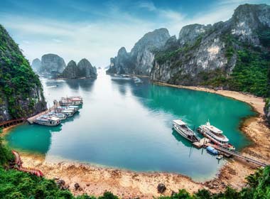 The amaziNG Halong Bay has to be on your list if you visit vietnam on holiday