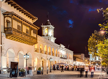 salty city white modern buildings and outside dining argentina tours