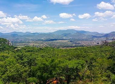 view of mutare city in zimbabwe