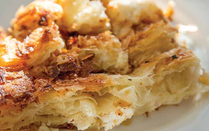 best food to try in eastern europe is byrek in tirana albania