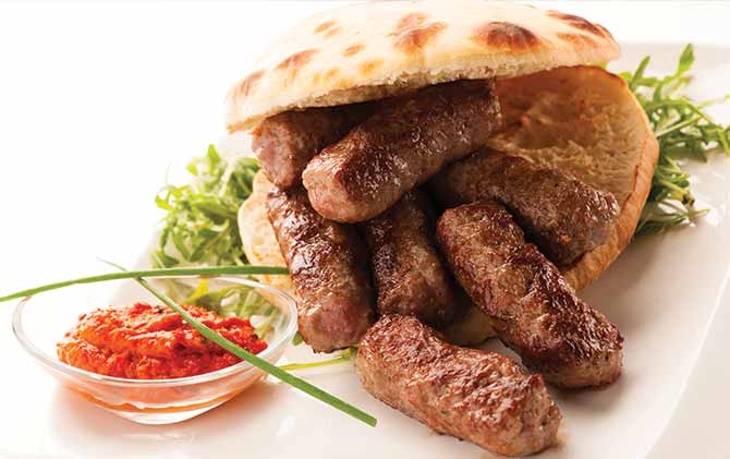 food to eat in eastern europe cevapi in sarajevo bosnia and herzegovina