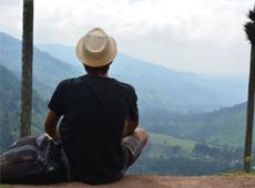 solo traveller in Colombia