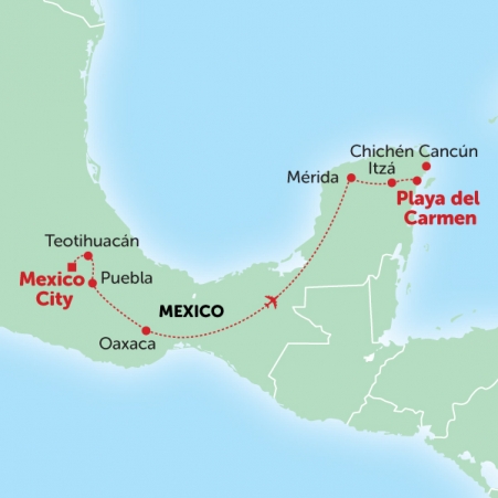 a group tour to mexico