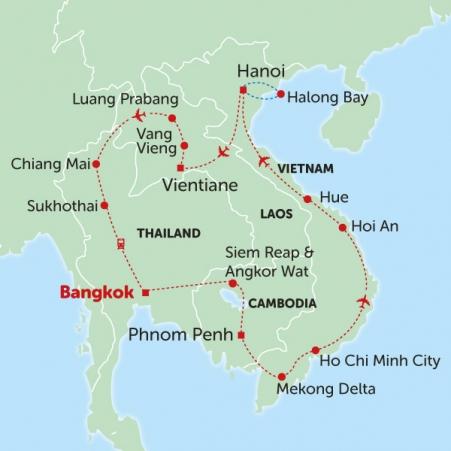 Experience the best that Southeast Asia has to offer on this incredible tour