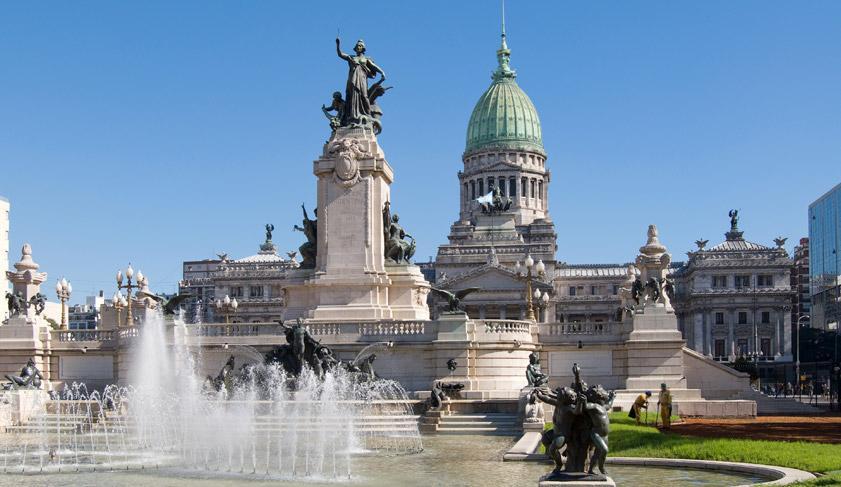 The National Congress in Buenos Aires