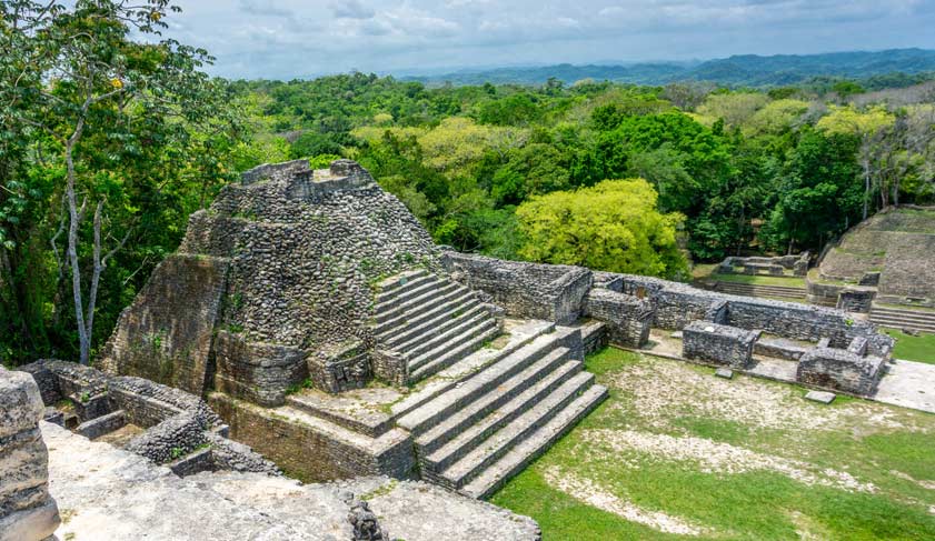 Caracol Temple and Archeological Reserve, San Ignacio, Belize.