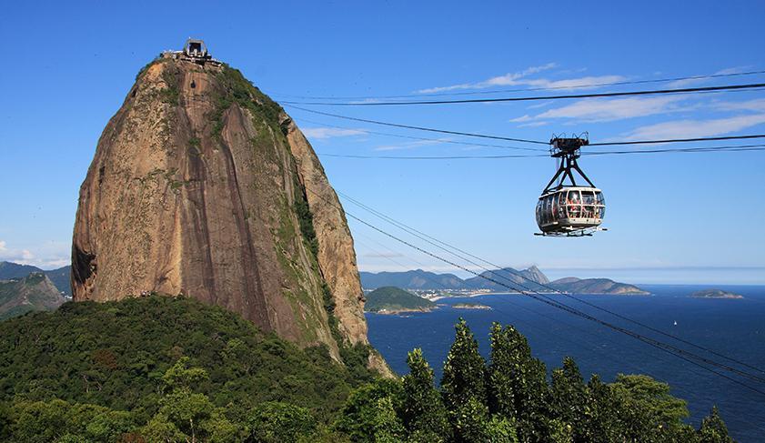 Sugarloaf Mountain in Rio de Janeiro, Brazil