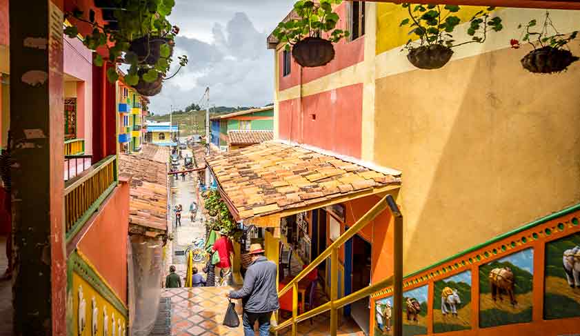 Daily life in Medellin, Colombia 