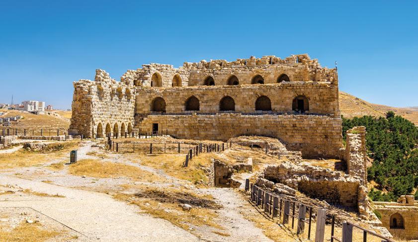 Medieval Crusaders Castle in Al Karak