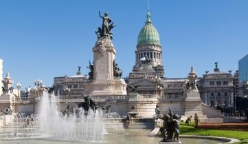 The National Congress in Buenos Aires