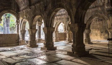 Sanahin monastery (St. Astvatsatsin (the Mother of God)) complex was built in the 10th – 13th centuries