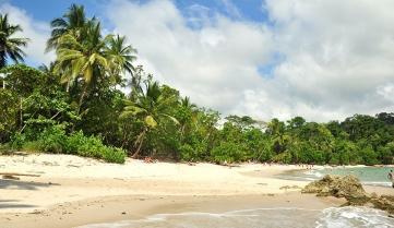 Enjoying the beach in Manuel Antonio, Costa Rica